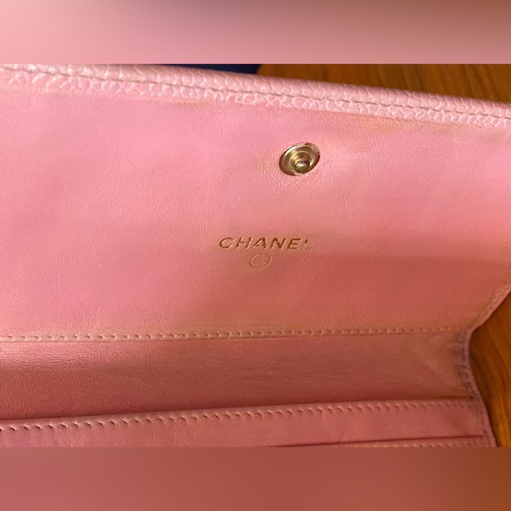 Chanel Caviar Pink Wallet - Picture 7 of 9